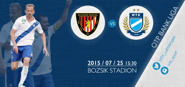 Jegyvásárlási és beléptetési információk a Budapest Honvéd - MTK Budapest mérkőzésre