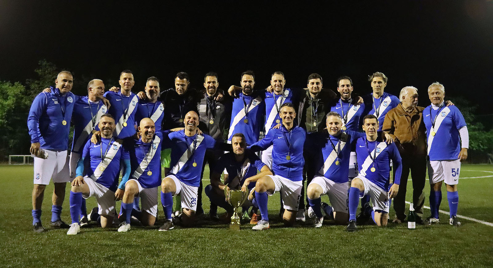 Megvédte bajnoki címét öregfiúk csapatunk (képgaléria)