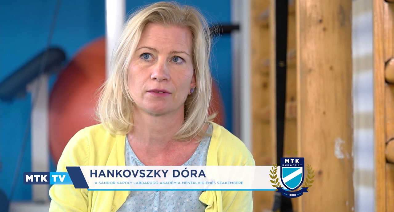 A pályán kívül is képezzük játékosainkat - bemutatjuk akadémiánk mentálhigiénés szakemberét