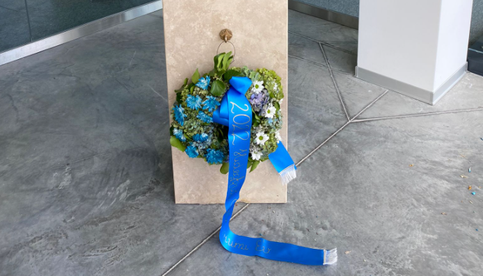 Megkoszorúztuk Hidegkuti Nándor mellszobrát