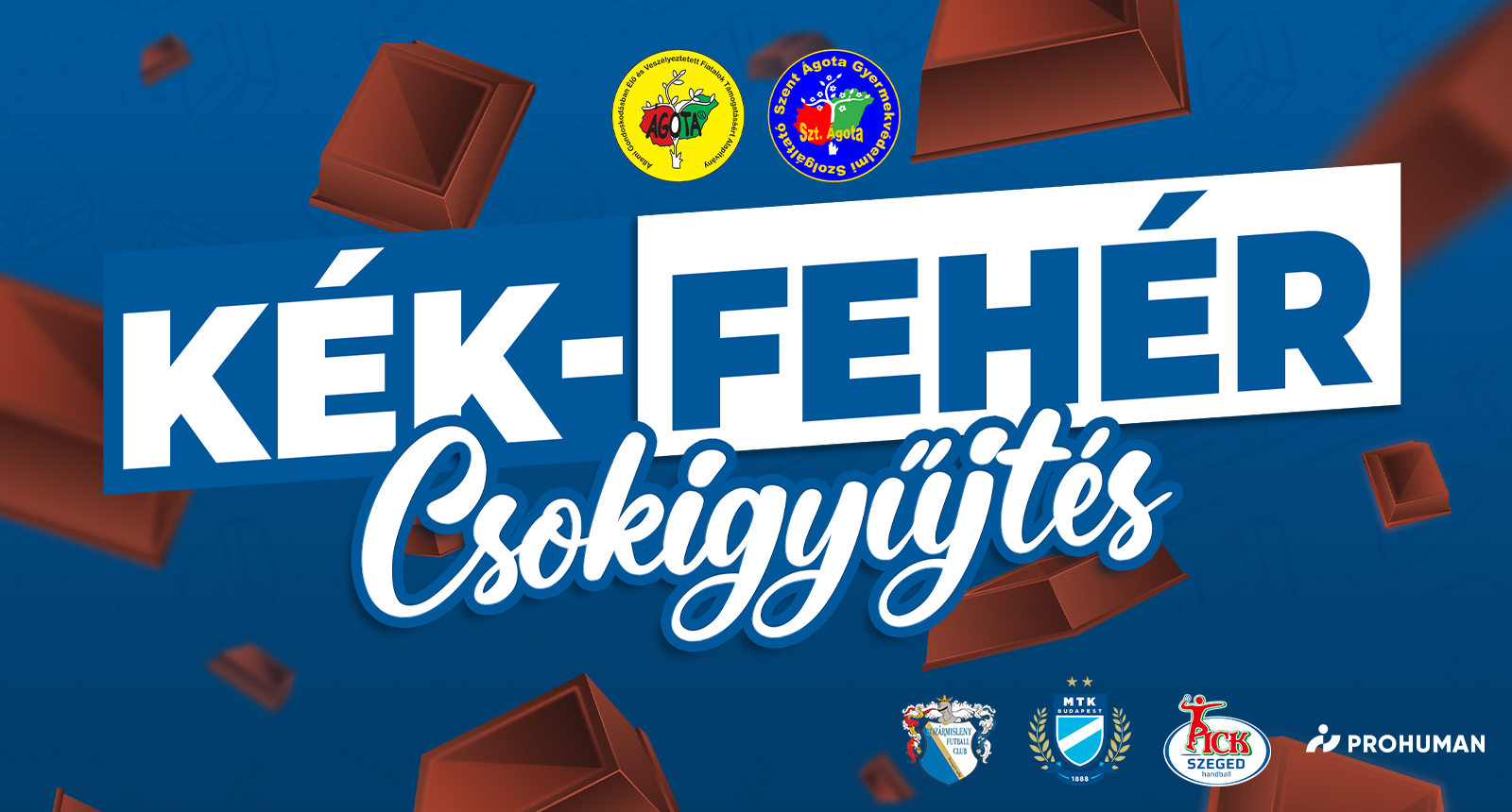 A héten, az Újpest-meccsen zárul a kék-fehér csokigyűjtés!