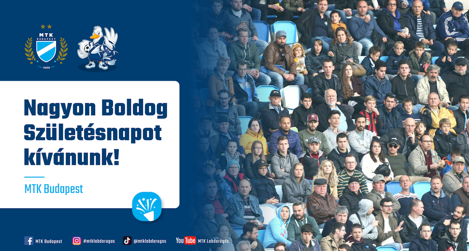 Osztozunk szurkolóink örömében: várjuk a szülinapi és újszülött köszöntőket!
