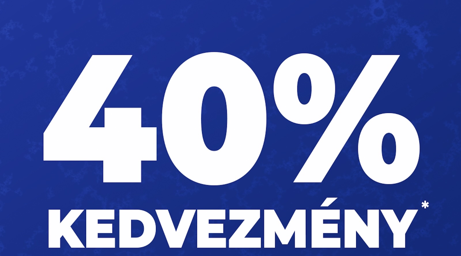 40%-os kedvezmény a Hidegkuti termékeknél március 31-ig