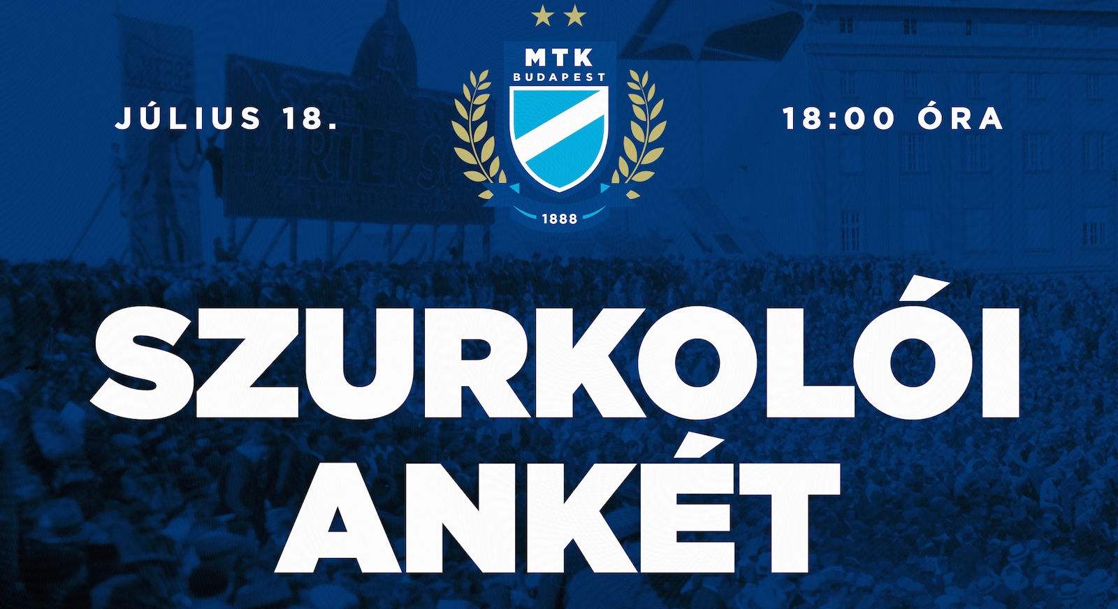 Jön az idei szurkolói ankét! - előtte Meet & greet az MTK Shopban!
